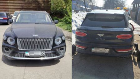Бұрынғы вице-министр Тоқтабаевтың қымбат көліктері сатылмай қалды Bentley