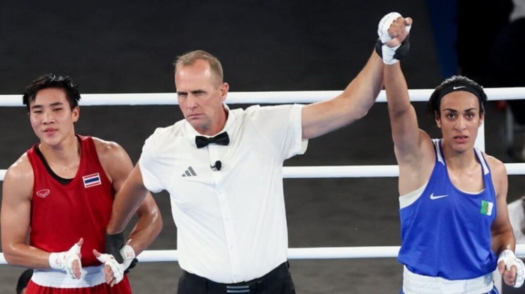 Трансгендер деп айыпталған алжирлік боксшы Иман Хелиф финалға шықты