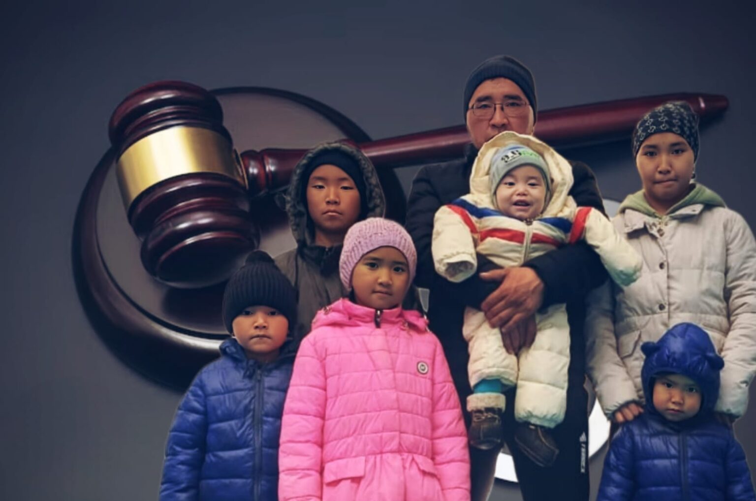 Қарқаралыда 6 балалы отбасының отағасы жазықсыз қамалып кеткен