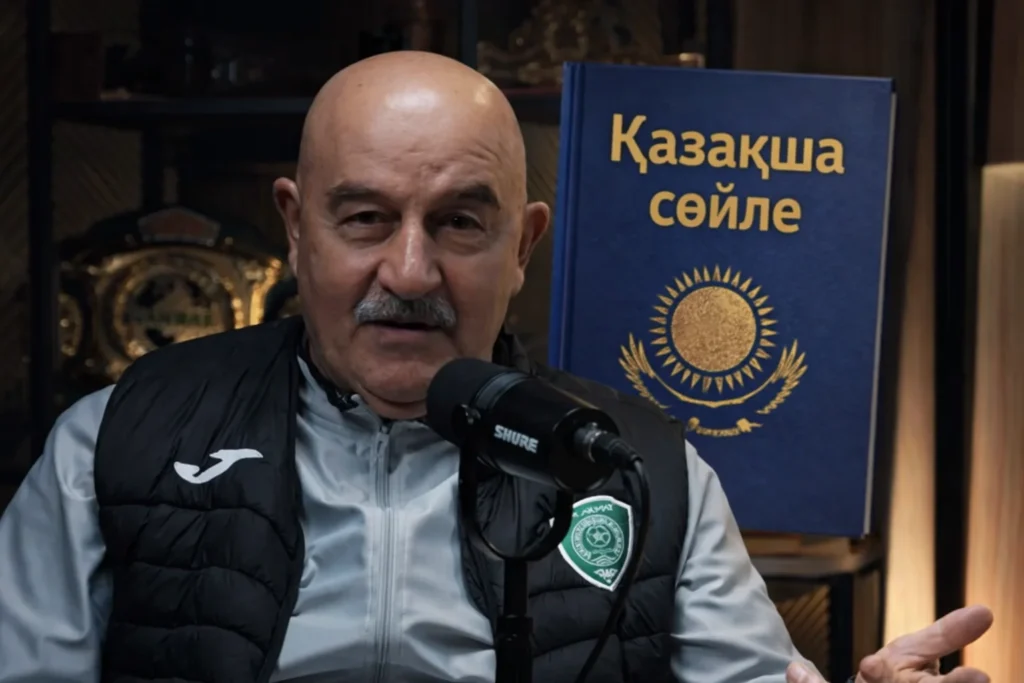 Қазақ тілін келеке еткен Черчесовке айыппұл салынды Черчесов қазақ тілі