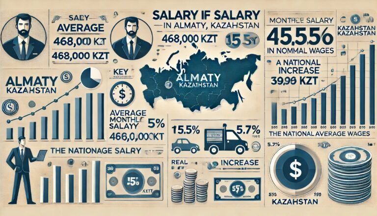 Алматылықтардың орташа жалақысы қанша екені белгілі болды