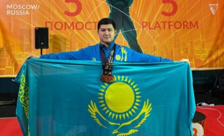 Спортшы Ақтан Зайнолда стритлифтингтен екі дүркін әлем чемпионы атанды