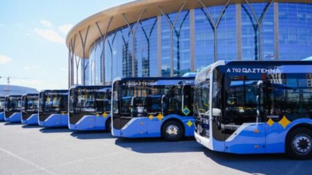 Астанада 700-ден астам автобус желіге шықты
