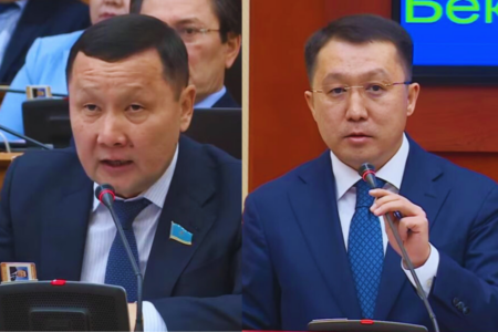 «Екі қол, екі аяқпен қарсылық көрсетіп отырсыздар». Депутат Құспан министр Қарабаевты састырды