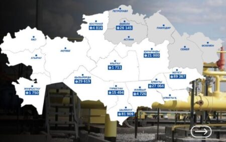2025 жылы 12 миллион 400 мың тұрғын газбен қамтамасыз етіледі
