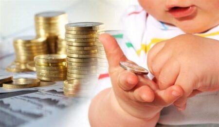 Қазақстанда балалардың шоттарына 129 доллардан түсті