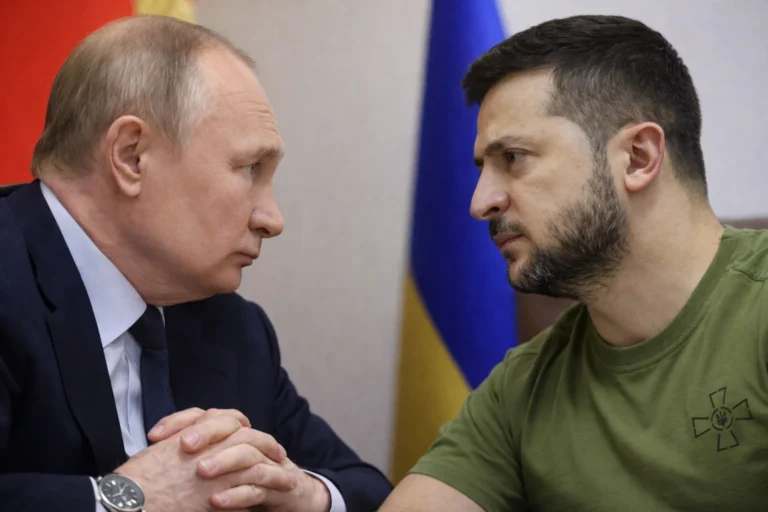 Путин мен Зеленский