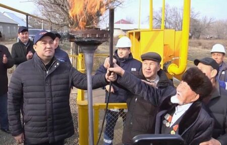 Президент тапсырмасы. Жетісайдың 10 мың халық табиғи газбен қамтылды