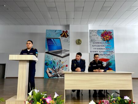 Алматы облысында М. Ғабдуллин атындағы азаматтық қорғау Академиясына түсу бойынша үгіт-насихат жұмыстары жүргізілді
