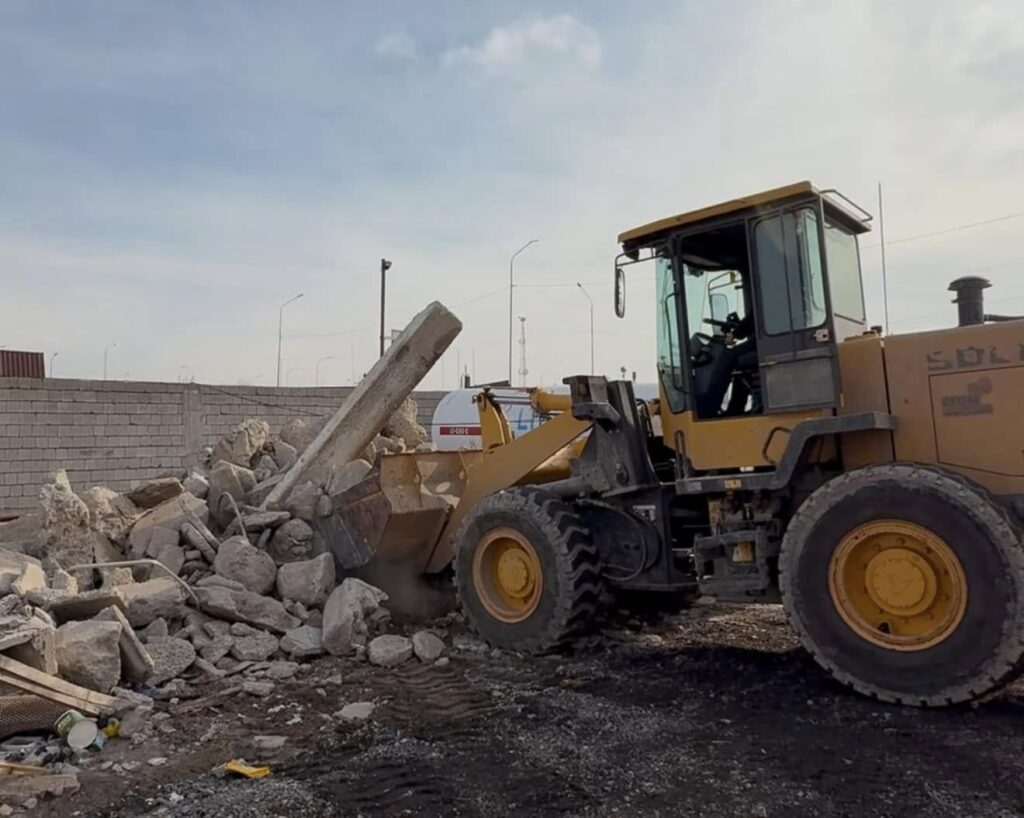 Заңсыз салынған нысандар: Түркістан қаласында 14 ғимарат бұзылды