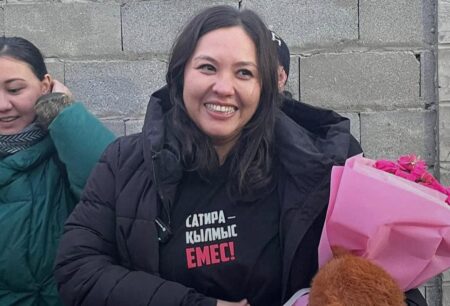 Журналист Әсем Жәпішева бостандыққа шықты