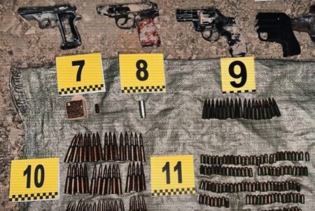 Қаңтар кезінде ұрланған қарулардың тағы бір бөлігі табылды