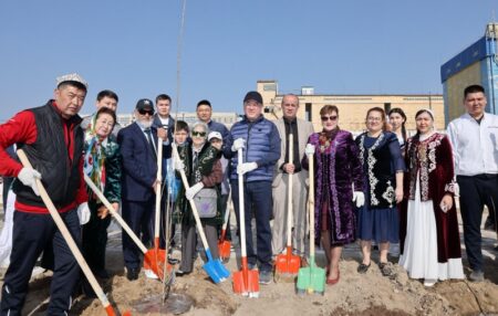 Наурыз мерекесінде Алматы облысында «Достық» аллеясы ашылды