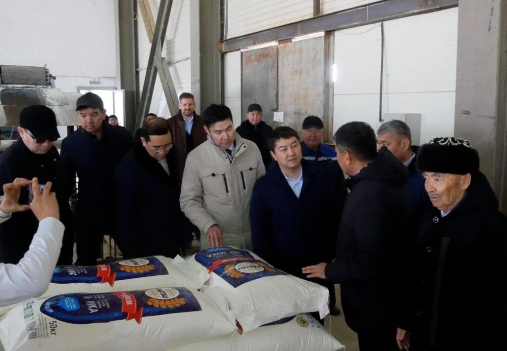 Маңғыстау облысында Бейнеу астық терминалы қайта іске қосылды