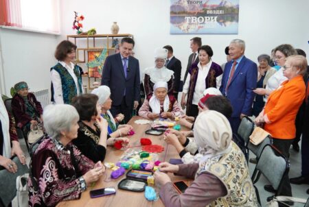 Өскеменде Наурыз мейрамы қарсаңында Белсенді ұзақ өмір орталығы ашылды