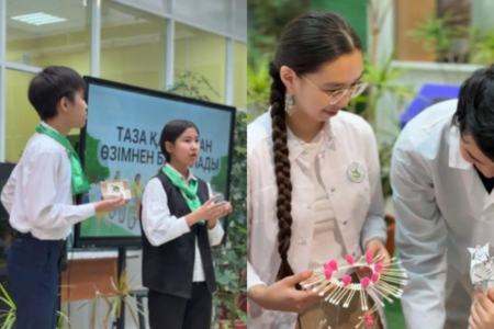 «Таза Қазақстан»: БҚО-да экологиялық сынып-сағаты өтті