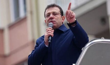 Экрем Имамоғлы Республикалық халық партиясының атынан президенттікке кандидат ретінде бекітілді Экрем Имамоғлы