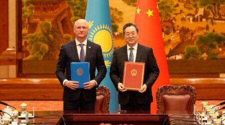 Роман Скляр Қазақстан-Қытай Ынтымақтастық комитетінің 12-ші отырысына қатысты