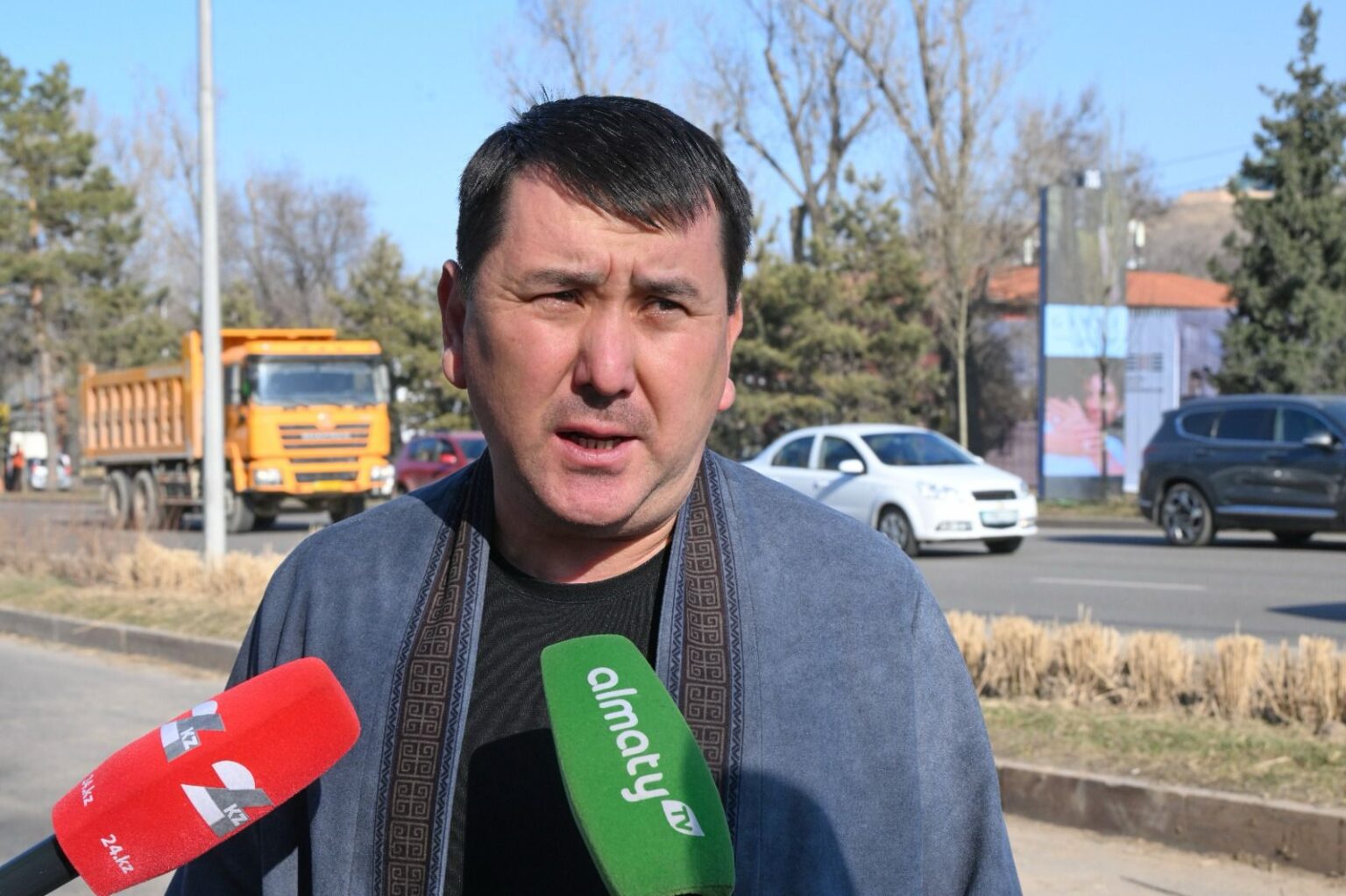 Алматыда екі мыңға жуық ірі көлемді ағаш отырғызылуда