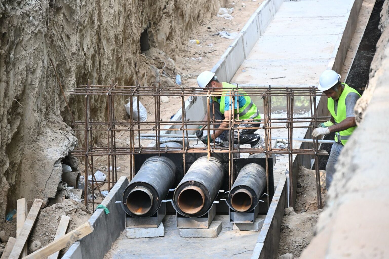 2025 жылы Алматыда 260 км жаңа сумен қамту және су бұру желілері салынады