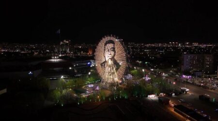 Астанадағы шолу дөңгелегінде ақын Абай Құнанбайұлының бейнесі пайда болды