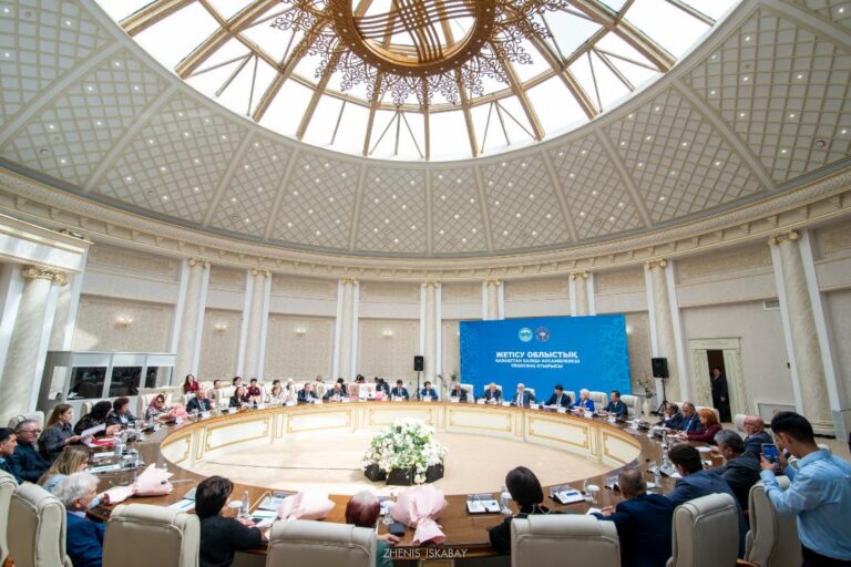Жетісу облысында Қазақстан халқы Ассамблеясының облыстық Кеңесінің отырысы өтті