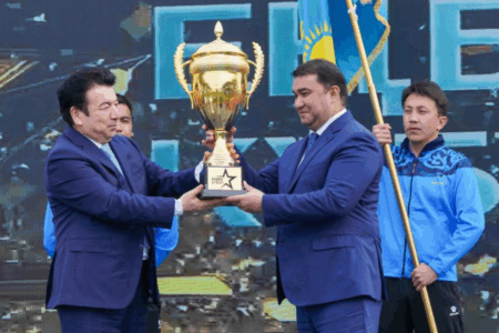 Түркістанда студенттер арасында «Еңбек кубогы» спартакиадасы басталды