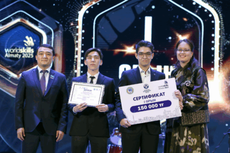 Алматыда WorldSkills Almaty-2025 X аймақтық чемпионатының жеңімпаздары марапатталды