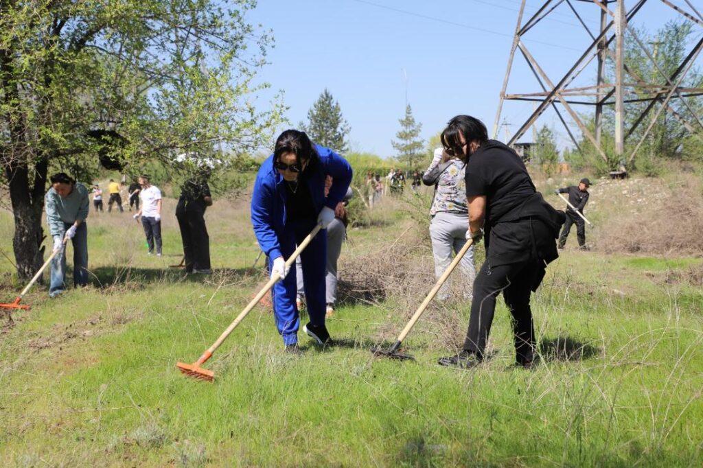 «Таза Қазақстан»: Жетісулықтар экологиялық сенбілікке белсенді қатысты