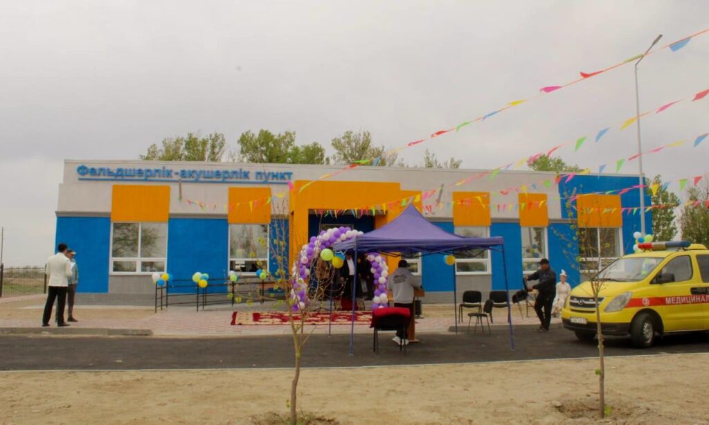 Алматы облысында 1200 тұрғыны бар ауылда фельдшерлік пункт ашылды