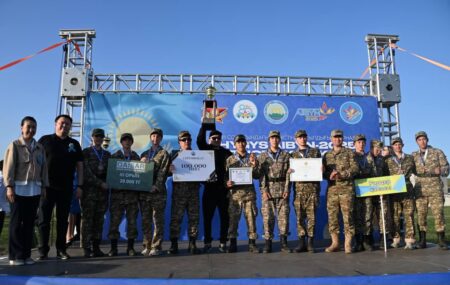 ШҚО-да «SHYGYS AIBYN–2025» облыстық әскери-патриоттық жастар жиыны өтті