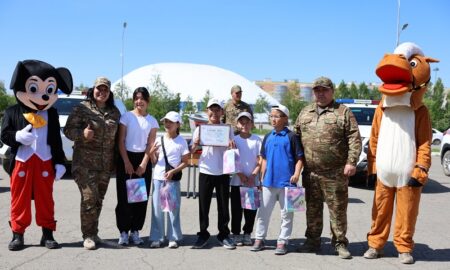 БҚО-да «Балалардың қауіпсіздігі – басты назарда» республикалық акциясы ұйымдастырылды