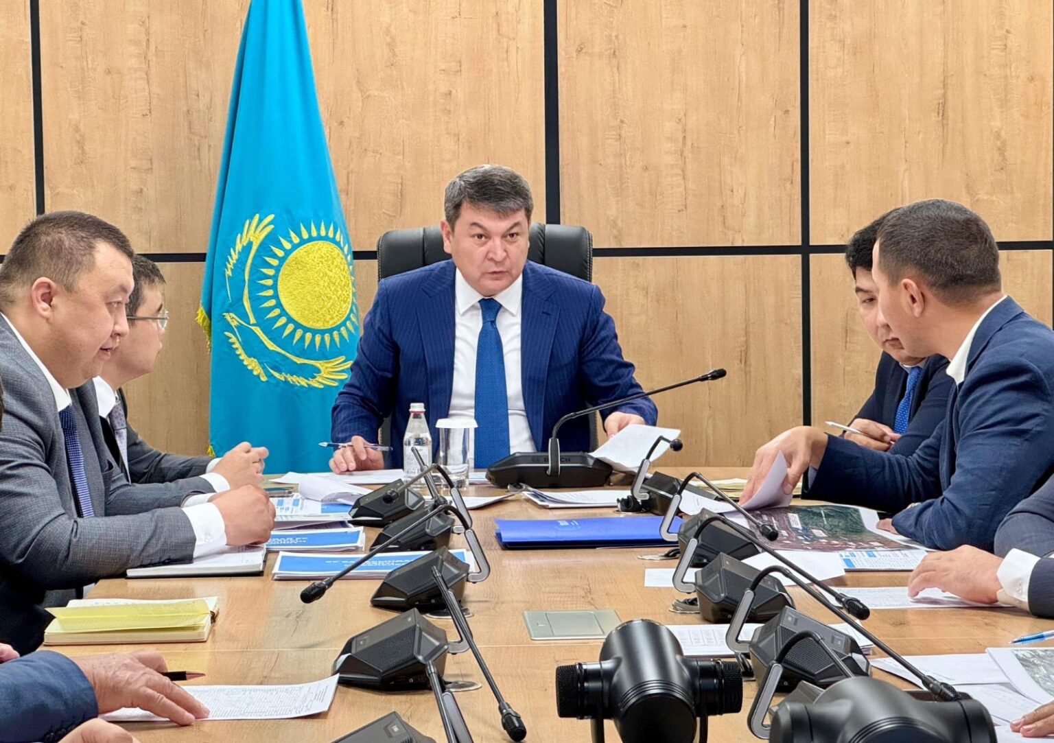 Түркістанда ағын суды тиімді пайдалану мәселесі талқыланды