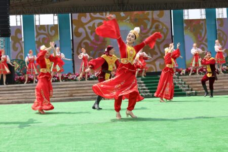 Жетісу тұрғындары Қазақстан халқының бірлігі мерекесін ерекше атап өтті