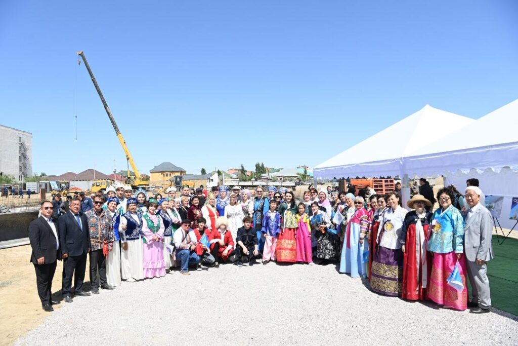 Қызылордада «Достық үйінің» жаңа ғимаратының іргетасын қалау рәсімі өтті
