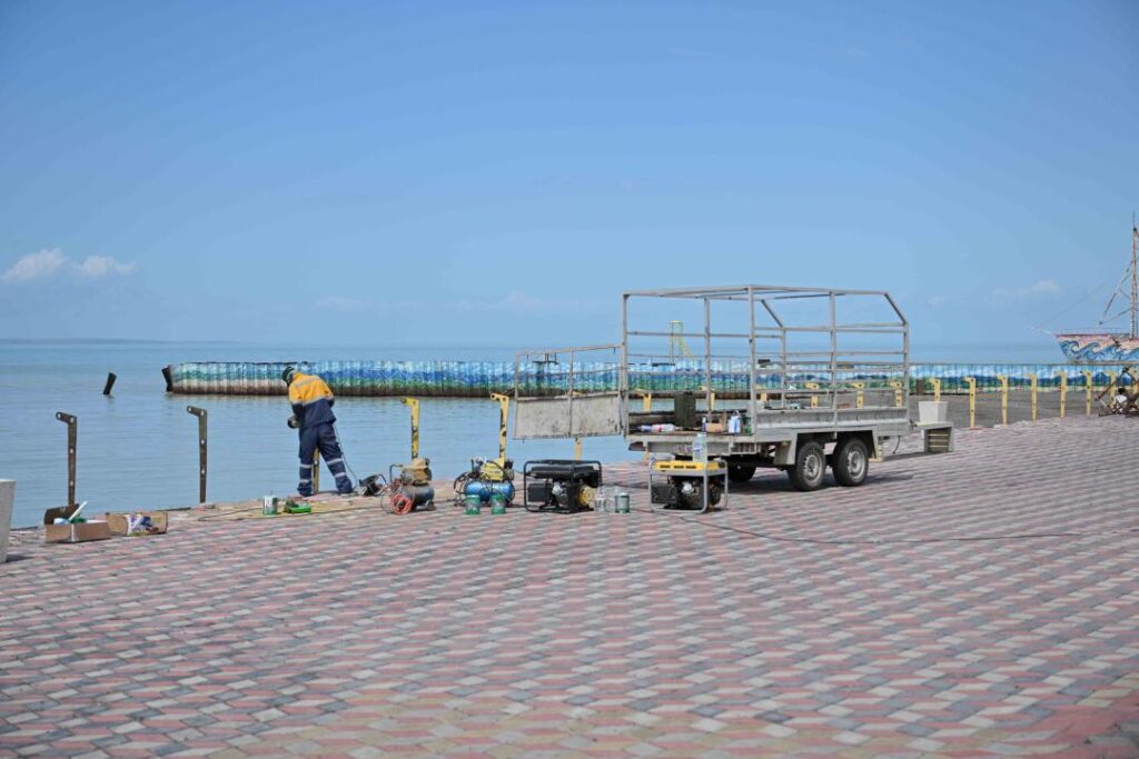 Алакөл жағалауында жаңа қоғамдық кеңістік салынады