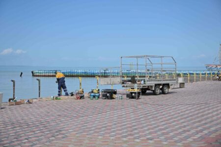 Алакөл жағалауында жаңа қоғамдық кеңістік салынады