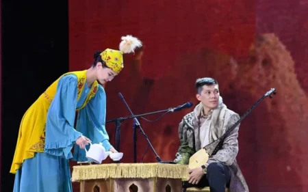 Сыр елінде «Үш дәуірдің астанасы – Қызылорда» атты республикалық айтыс мәресіне жетті