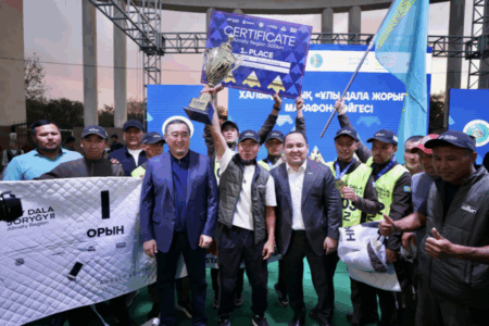 «AMANAT» партиясы халықаралық «Ұлы дала жорығы» марафоны арқылы көшпенділер дәстүрін жаңғыртуда