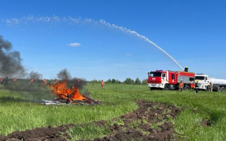 БҚО-да республикалық «Өрт – 2025» командалық-штабтық оқу-жаттығу өтті