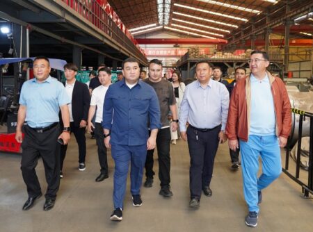 Нұралхан Көшеров бастаған делегация Шаньдун провинциясындағы өндіріс орындарын аралады