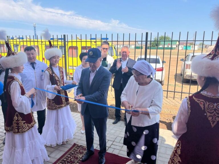 БҚО-да Көнеккеткен ауылында жаңа фельдшерлік пункт пайдалануға берілді