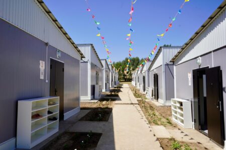 Төлебиде 2000-нан астам балаға арналған модульді лагерь ашылды