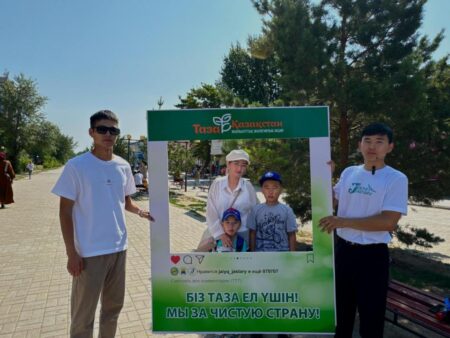 «Таза Қазақстан»: Орал тұрғындарына экологиялық түсіндіру жұмыстары жүргізілді