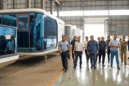 Түркістан облысында заманауи капсулалы үйлер салу ісі дамиды