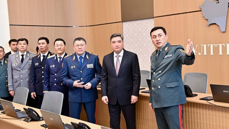 Олжас Бектенов Президент тапсырмасы бойынша өтіп жатқан «Заң және тәртіп» апталығы аясында ІІМ Басқару академиясының ашылуына қатысты