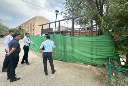 Қонаев қаласында құрылыс саласындағы заңдылықты қамтамасыз етуді көздейтін мониторинг жүргізілді