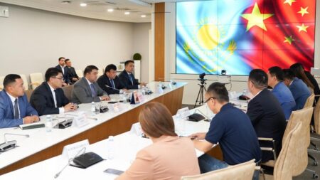 Шанхайдан келген делегация Түркістан облысына инвестиция салуға мүдделі