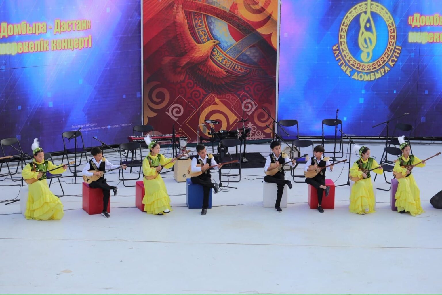 Ұлттық домбыра күні: Түркістанда мерекелік іс-шара өтті
