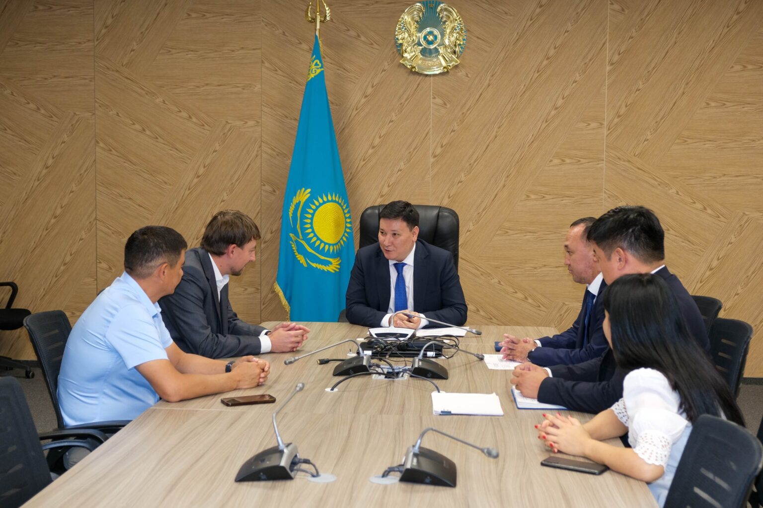 Түркістан облысы әкімінің орынбасары триатлон федерациясымен бірлескен жобаларды талқылады